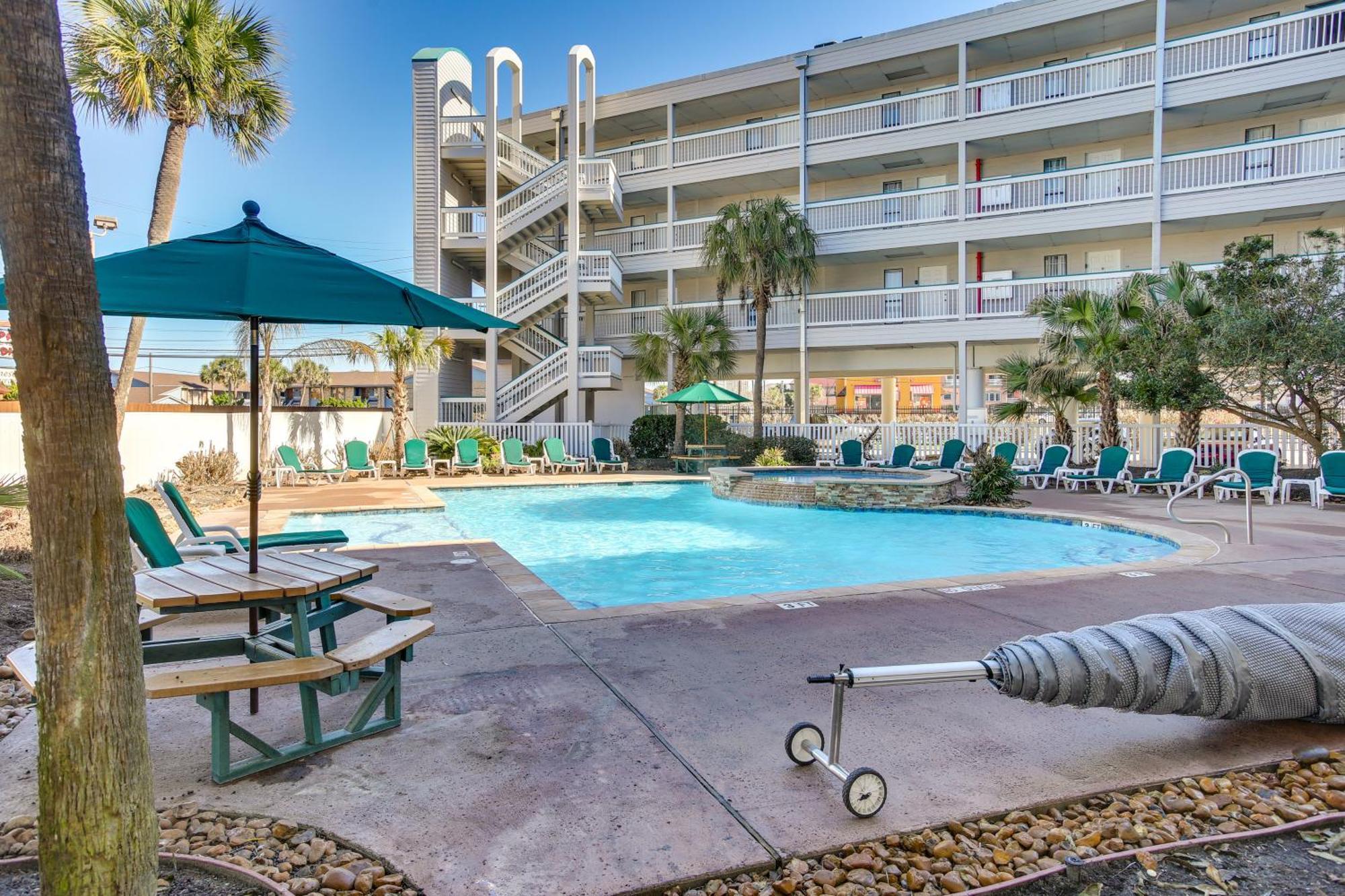 Galveston Retreat With Balcony And Gulf Views! Daire Dış mekan fotoğraf